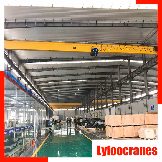 Europe Design Overhead Bridge Crane with Capacity 1t, 2t, 3.2t, 6.3t, 10t, 20t Factory Sell