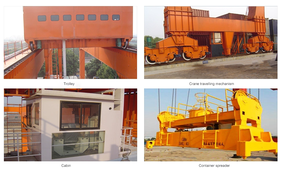 Port Yard and Railway Yard Rmg Type Double Girder Container Crane