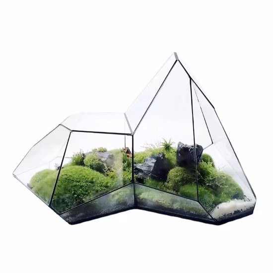 Natural Crystal Crane Decoration Living Room Cabinet Home Decoration Modern Light Luxury Brass Crane Home Decor Accessories