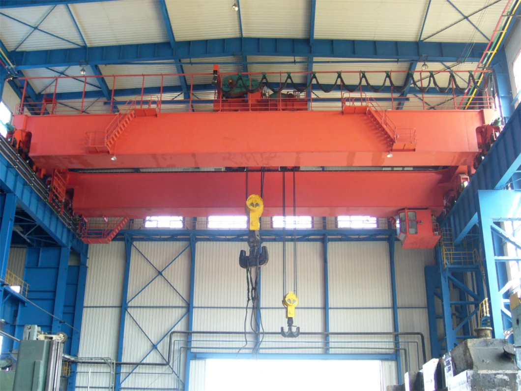 Hoist Wire Conductor Wireless Remote Control Double Beam Overhead Crane Rotating Trolley 20 Ton 120 Ton Price