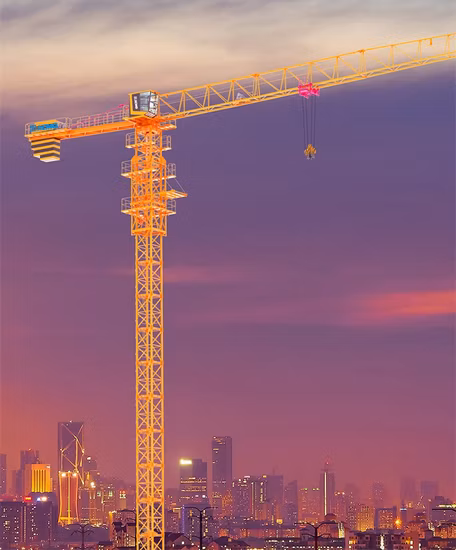 XCMG 브랜드 뜨거운 판매 65m Jib Maxload 10 톤 건설 토플리스 타워 크레인 Xgt6515-10s 판매